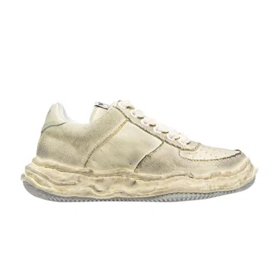 Pre-owned Miharayasuhiro Maison Mihara Yasuhiro Maison Mihara Yasuhiro Wayne Og Sole Distressed Canvas Low 'white' | Men's Si