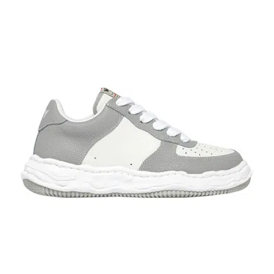 Pre-owned Miharayasuhiro Maison Mihara Yasuhiro Maison Mihara Yasuhiro Wayne Og Sole Embossed Leather Low 'grey White' | Men' In Gray