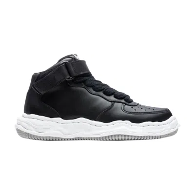 Pre-owned Miharayasuhiro Maison Mihara Yasuhiro Maison Mihara Yasuhiro Wayne Og Sole Leather High 'black White' | Men's Size 