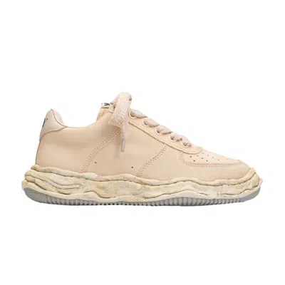 Pre-owned Miharayasuhiro Maison Mihara Yasuhiro Maison Mihara Yasuhiro Wayne Og Sole Overdyed Canvas Low 'beige' | Cream | Me
