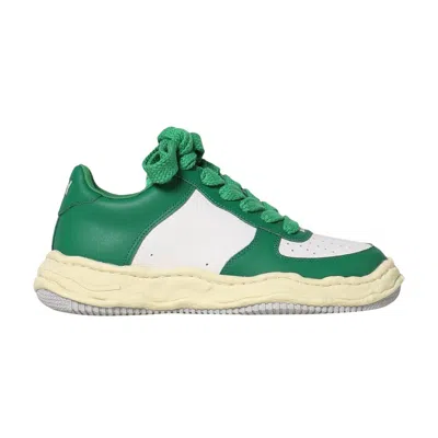 Pre-owned Miharayasuhiro Maison Mihara Yasuhiro Maison Mihara Yasuhiro Wayne Og Sole Vintage Leather Low 'green' | Men's Size