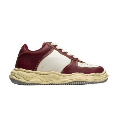 Pre-owned Miharayasuhiro Maison Mihara Yasuhiro Maison Mihara Yasuhiro Wayne Og Sole Vintage Leather Low 'red White' | Men's 