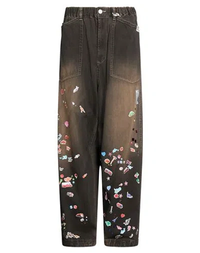 Miharayasuhiro Maison Mihara Yasuhiro Man Jeans Black Size 30 Cotton