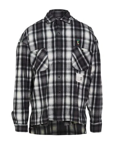 Miharayasuhiro Maison Mihara Yasuhiro Man Shirt Black Size 36 Cotton