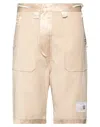 Miharayasuhiro Maison Mihara Yasuhiro Man Shorts & Bermuda Shorts Beige Size 34 Cotton, Nylon In Beige