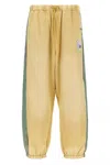 Miharayasuhiro Maison Mihara Yasuhiro 'aged Satin' Pants In Yellow