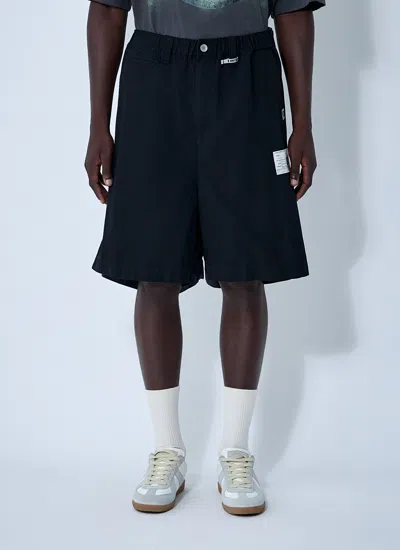 Miharayasuhiro Maison Mihara Yasuhiro Men Cargo Shorts In Black