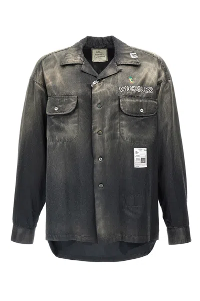 Miharayasuhiro Maison Mihara Yasuhiro Men Embroidery Shirt In Black