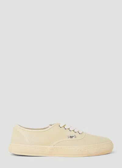 Miharayasuhiro Maison Mihara Yasuhiro Men Past Sole 5 Low Top Sneakers In Beige