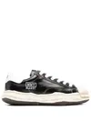 Miharayasuhiro Maison Mihara Yasuhiro Black Canvas Blakey Low Top Sneakers In Black