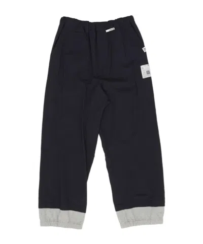 Miharayasuhiro Maison Mihara Yasuhiro Mix Layered Pants In Black