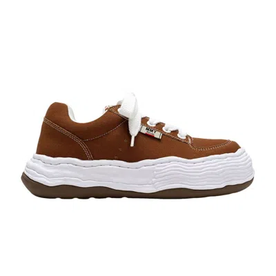 Pre-owned Miharayasuhiro Maison Mihara Yasuhiro Oliver Og Sole Canvas Low 'brown' | Men's Size 38