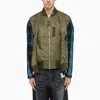 Miharayasuhiro Maison Mihara Yasuhiro Hollowed-out Khaki Bomber Jacket Men In Orange