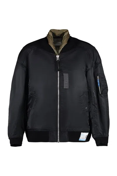 Miharayasuhiro Maison Mihara Yasuhiro Oversize Bomber Jacket In Black