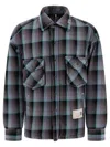 Miharayasuhiro Maison Mihara Yasuhiro Padded Check Overshirt In Multi