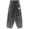 Miharayasuhiro Distressed Trousers In Black