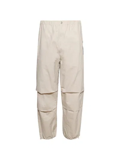 Miharayasuhiro Maison Mihara Yasuhiro Parachute Trousers White In Neutral