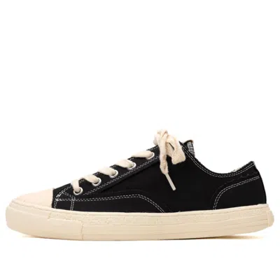 Miharayasuhiro Maison Mihara Yasuhiro Past Sole 6 - Hole Canvas Low-top Sneaker 'black' In Multi