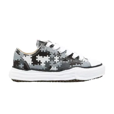 Pre-owned Miharayasuhiro Maison Mihara Yasuhiro Peace And After X Maison Mihara Yasuhiro Peterson Og Sole Canvas Low 'grey Pu In Gray
