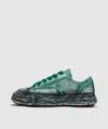 Miharayasuhiro Maison Mihara Yasuhiro Peterson 23 Low Overdye Leather Sneaker In Green