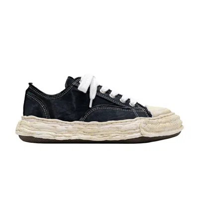 Pre-owned Miharayasuhiro Maison Mihara Yasuhiro Peterson 23 Og Sole Vintage Canvas Low 'black' | Men's Size 42