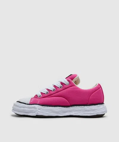 Miharayasuhiro Peterson23 Og Sole Padded Canvas Low-top Sneaker In Pink