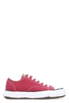 Miharayasuhiro Peterson 23 Low-top Canvas Sneakers In Red