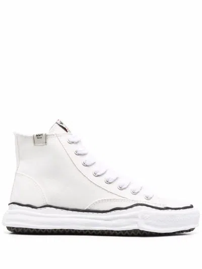 Miharayasuhiro Maison Mihara Yasuhiro Peterson High Shoes In White