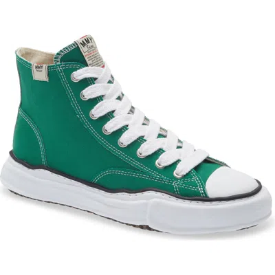 Miharayasuhiro Maison Mihara Yasuhiro Peterson High Top Sneaker In Green