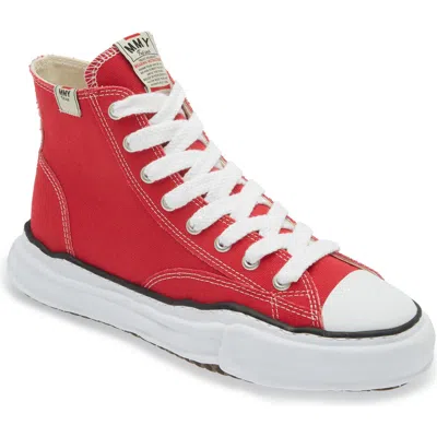 Miharayasuhiro Petersen 23 High Original Sole Sneakers In Red