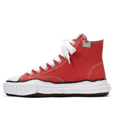 Miharayasuhiro Maison Mihara Yasuhiro Peterson Og Sole Canvas High-top Sneaker 'orange'