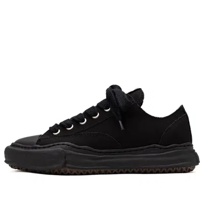 Miharayasuhiro Maison Mihara Yasuhiro Peterson Og Sole Canvas Low-top Sneaker 'black'