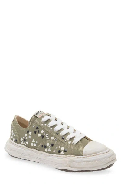 Miharayasuhiro Maison Mihara Yasuhiro Peterson Stud Sneaker In Green