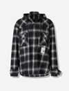 Miharayasuhiro Maison Mihara Yasuhiro Plaid Hooded Shirt In Multi