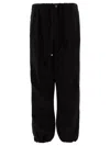 Miharayasuhiro Ripstop Parachute Trousers Black In Black