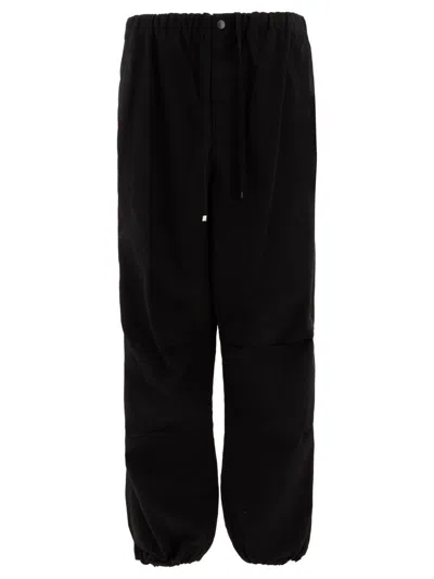 Miharayasuhiro Maison Mihara Yasuhiro "ripstop Parachute" Trousers In Black