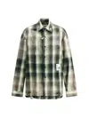 Miharayasuhiro Maison Mihara Yasuhiro Oversized Check Shirt With Distressed Detailing