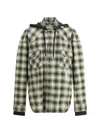 Miharayasuhiro Maison Mihara Yasuhiro Oversized Check Shirt With Distressed Detailing
