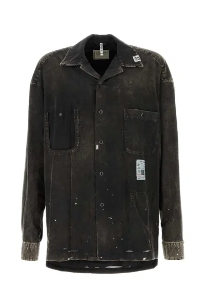 Miharayasuhiro Maison Mihara Yasuhiro Slate Corduroy Shirt