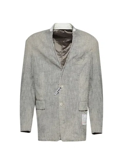 Miharayasuhiro Maison Mihara Yasuhiro Slub Nep Tweed Blazer
