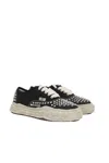 Miharayasuhiro Baker Og Sole Studded Canvas Low-top Sneaker In Multicolor