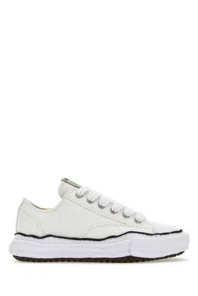 Miharayasuhiro Maison Mihara Yasuhiro Mini White Canvas Sneaker
