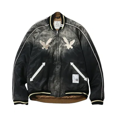 Pre-owned Miharayasuhiro Maison Mihara Yasuhiro Souvenir Jacket 'black' | Men's Size 50