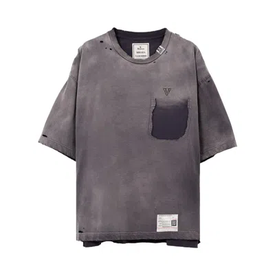Pre-owned Miharayasuhiro Maison Mihara Yasuhiro Sun Faded Tee 'black' | Men's Size 48