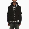 MIHARAYASUHIRO THREE-LAYER HOODED SHIRT