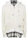 Miharayasuhiro Maison Mihara Yasuhiro Triple Layered Knit Cardigan Clothing In Neutral