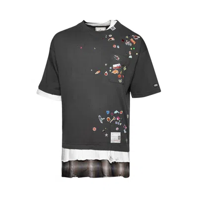 Pre-owned Miharayasuhiro Maison Mihara Yasuhiro Triple Layered Tee 'black' | Men's Size 50