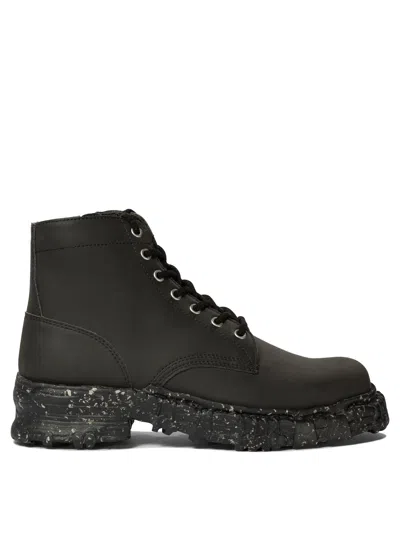 Miharayasuhiro Maison Mihara Yasuhiro Vintage Combat Boots For Men In Black