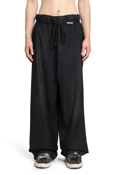 Miharayasuhiro Maison Mihara Yasuhiro Vintage Like Wide Pants In Black