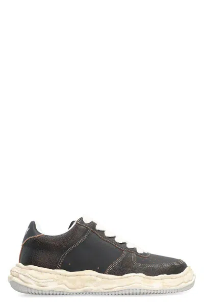 Miharayasuhiro Maison Mihara Yasuhiro Wayne Leather Low-top Sneakers